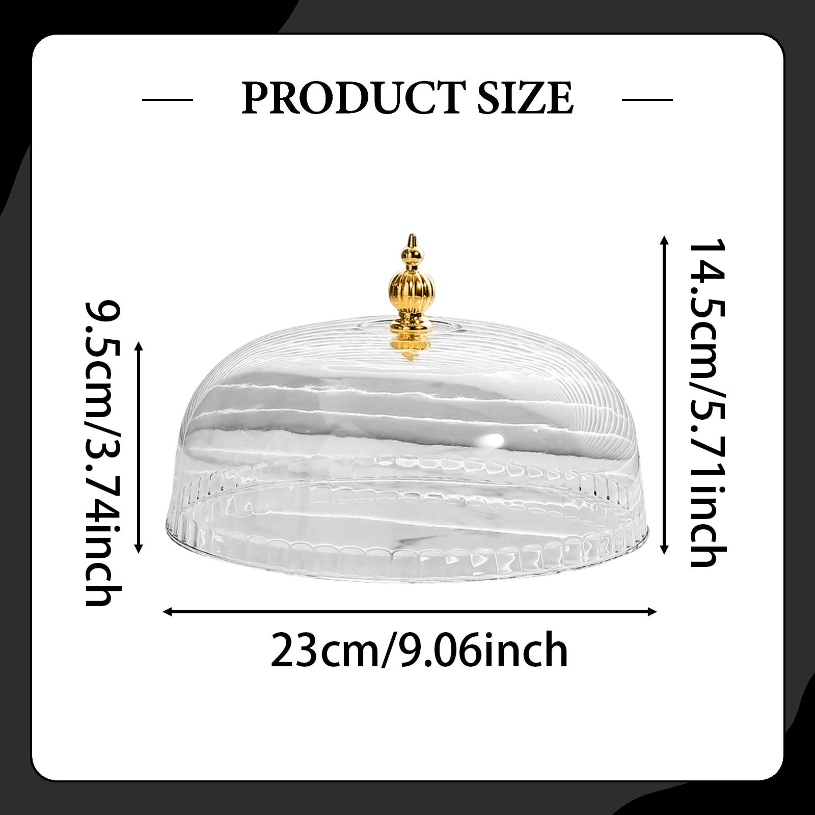 Pastry Display Dome Cover Clea - đánh giá và giá Plastic Dome Clear