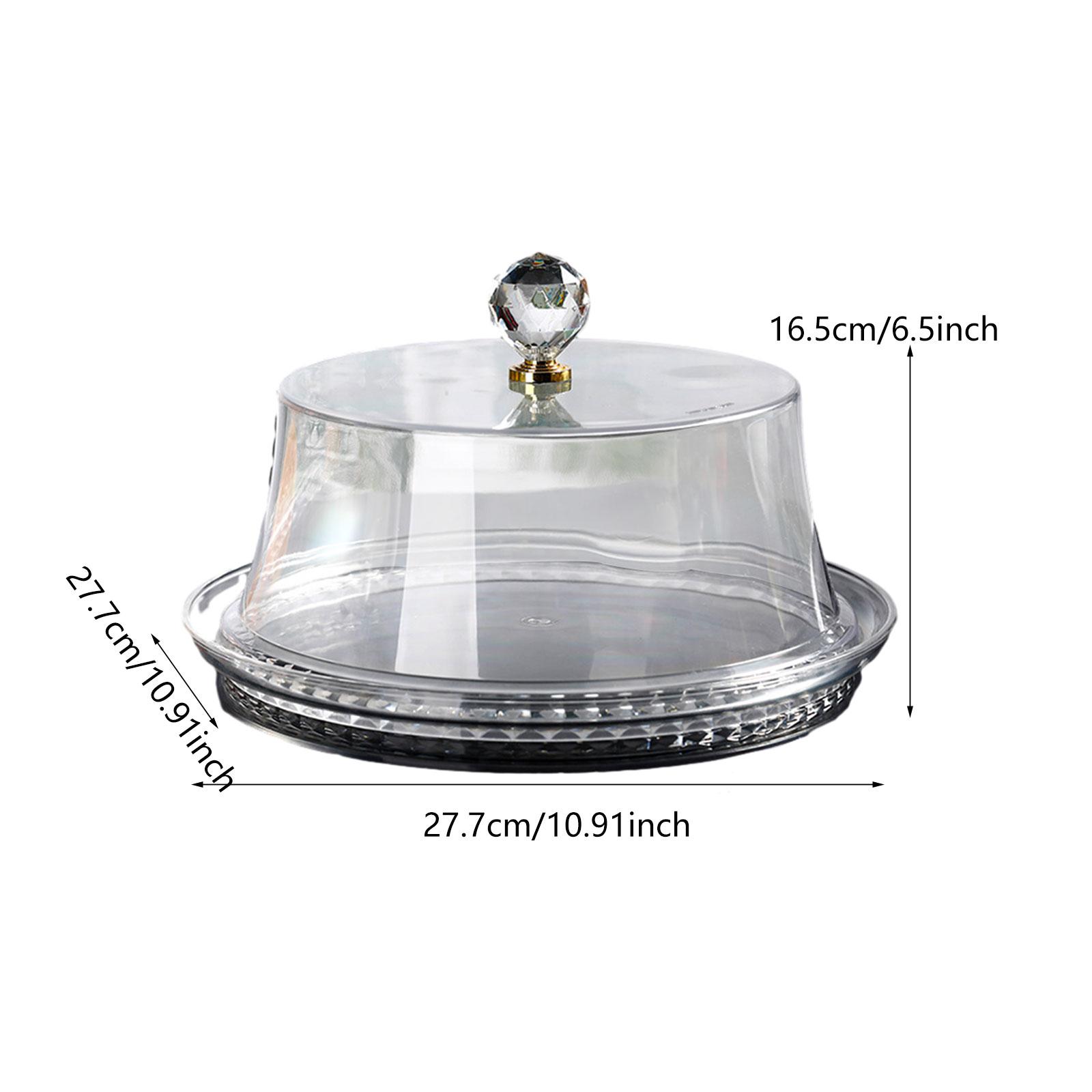 Cake Stand with Dome Clear Dec - đánh giá và giá Plastic Dome Clear