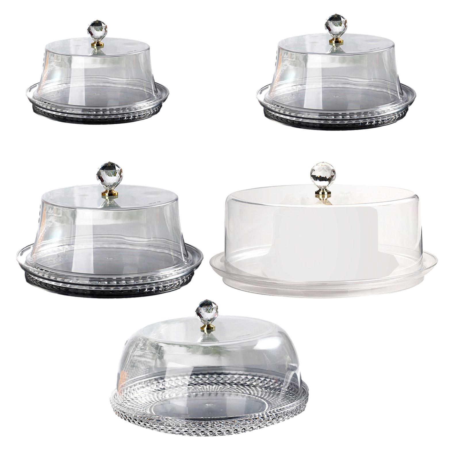 Cake Stand with Dome Clear Dec - đánh giá và giá Plastic Dome Clear