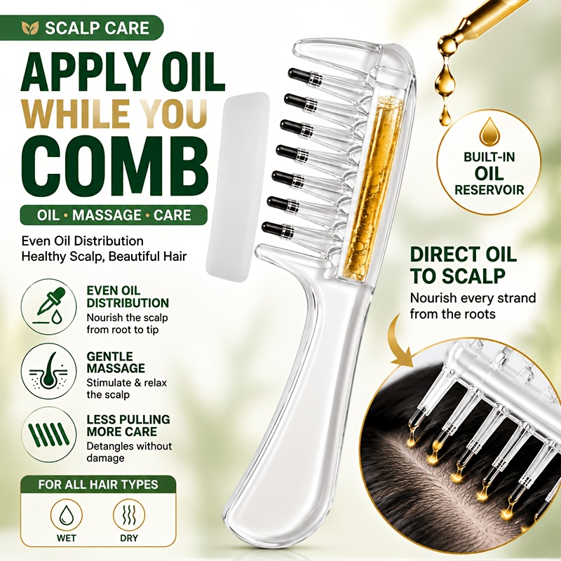 Scalp Oil Applicator Comb for  - đánh giá và giá Root Stimulator Liquid