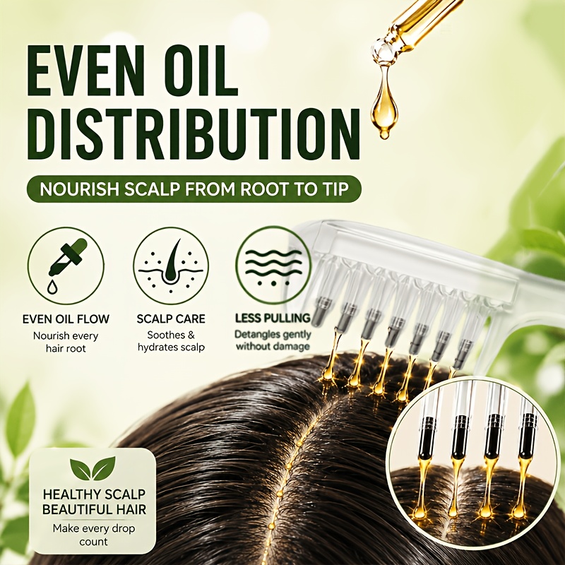 Scalp Oil Applicator Comb for  - đánh giá và giá Root Stimulator Liquid