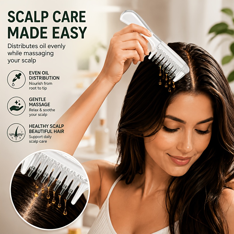 Scalp Oil Applicator Comb for  - đánh giá và giá Root Stimulator Liquid